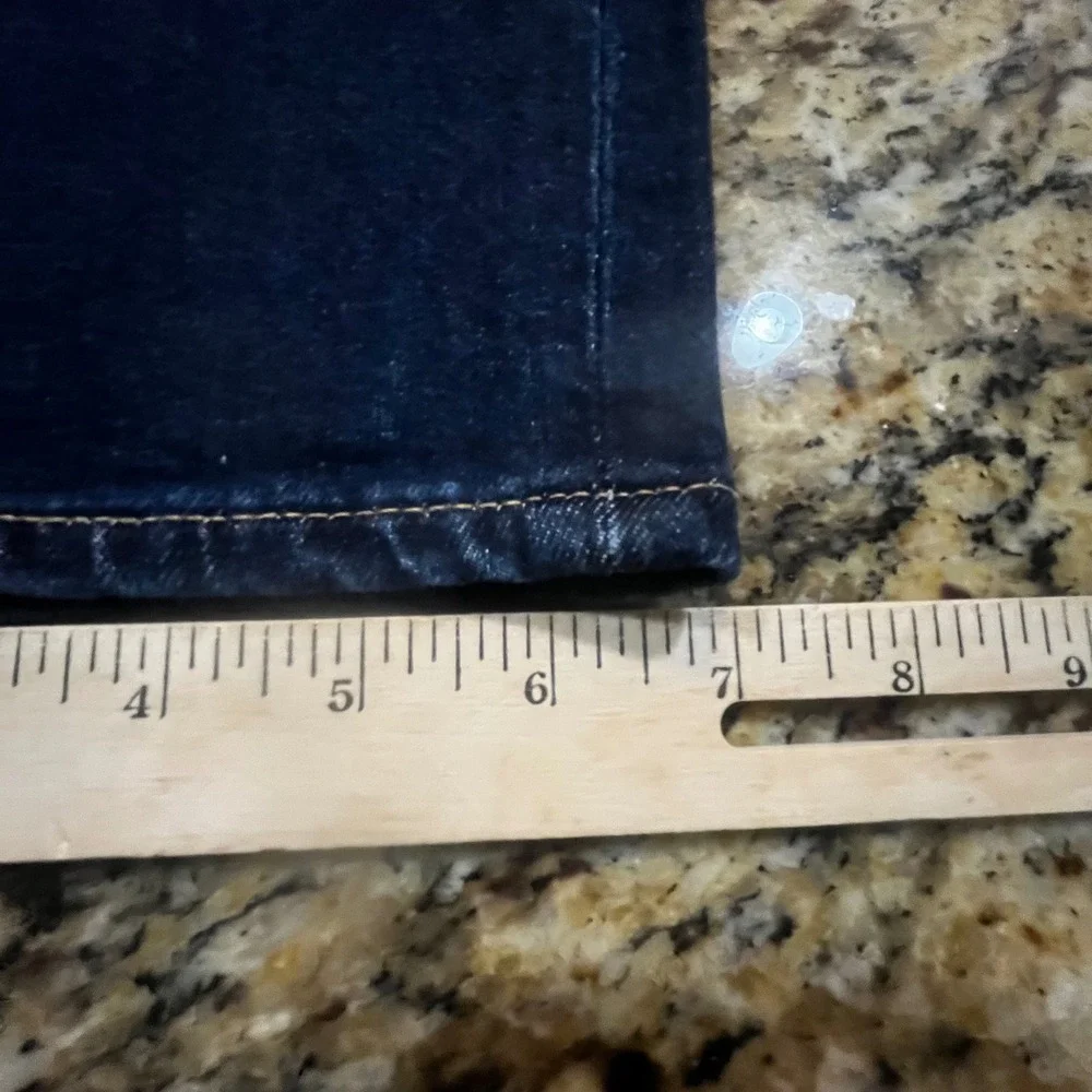 NEW Gap Vintage Slim High Rise Jeans Womens 33 16R Indigo Blue Stretch Ankle